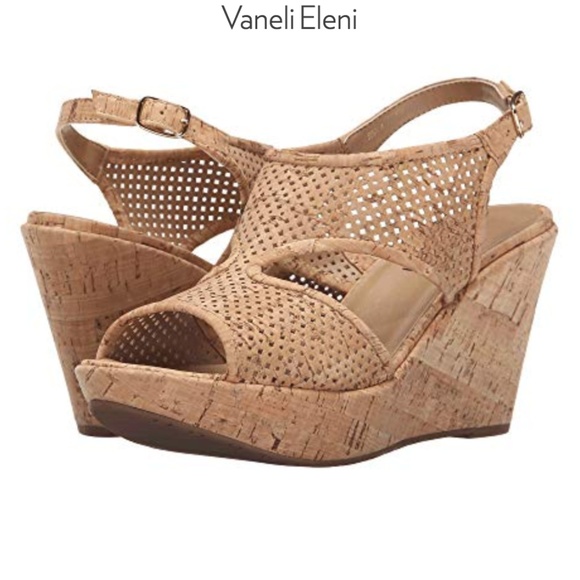 vaneli cork sandals